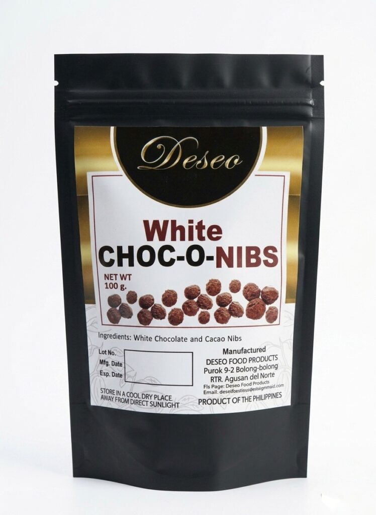 Deseo White Choc-O-Nibs 100g