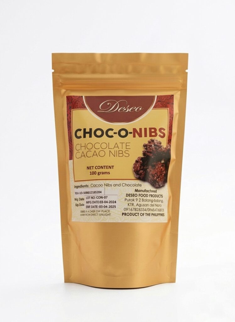 Deseo Choc-O-Nibs 100g