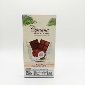 Cipriana Chocolate 72% Dark w/ VCO 50g