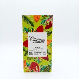 Cipriana Chocolate 80% Dark 50g