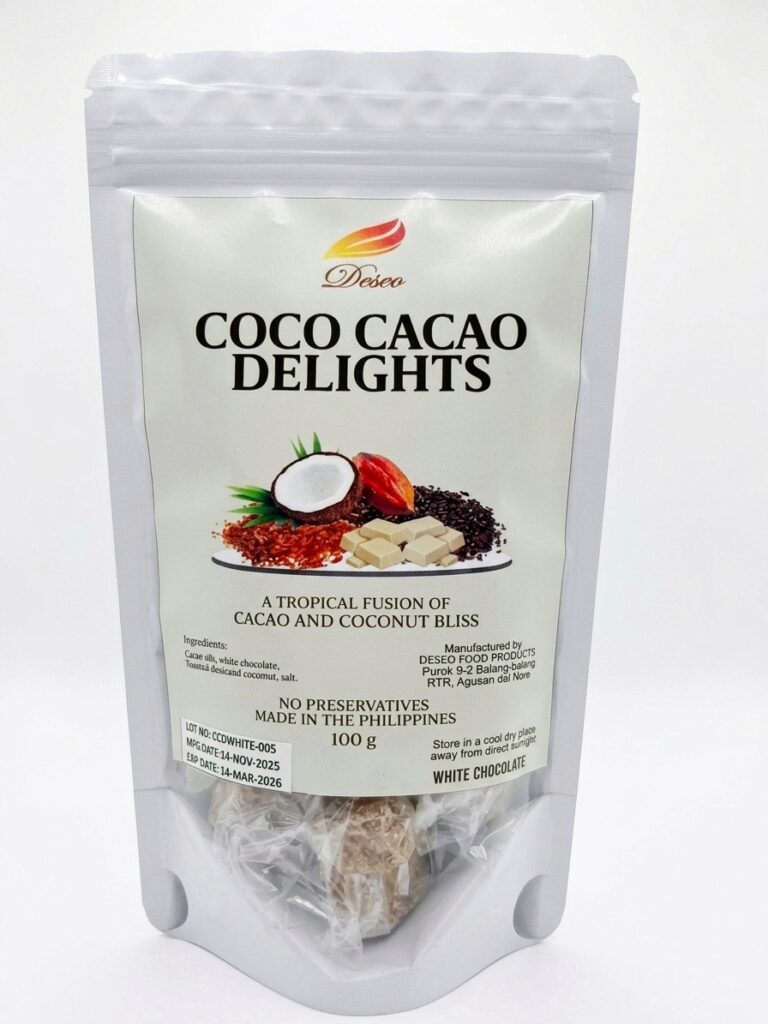Deseo Coco Cacao Delights-White 100g