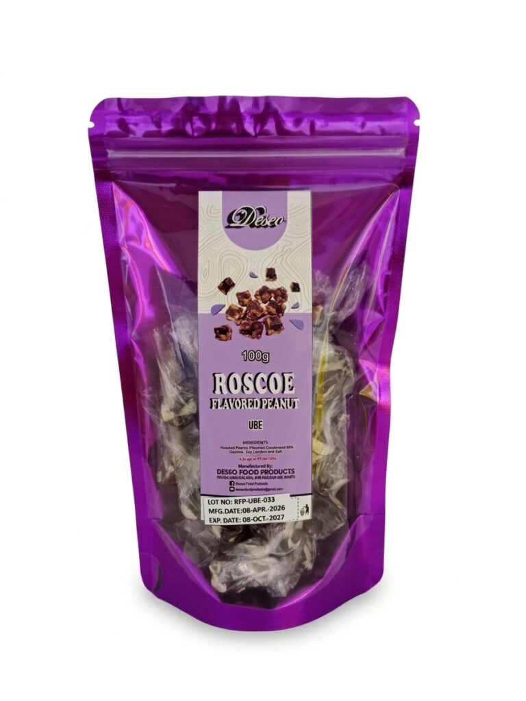 Deseo Roscoe Flavored Peanut-Ube 100g