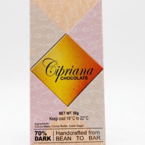 Cipriana Chocolate 70% Dark 50g