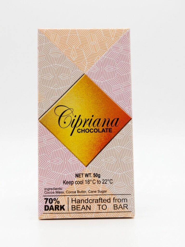 Cipriana Chocolate 70% Dark 50g